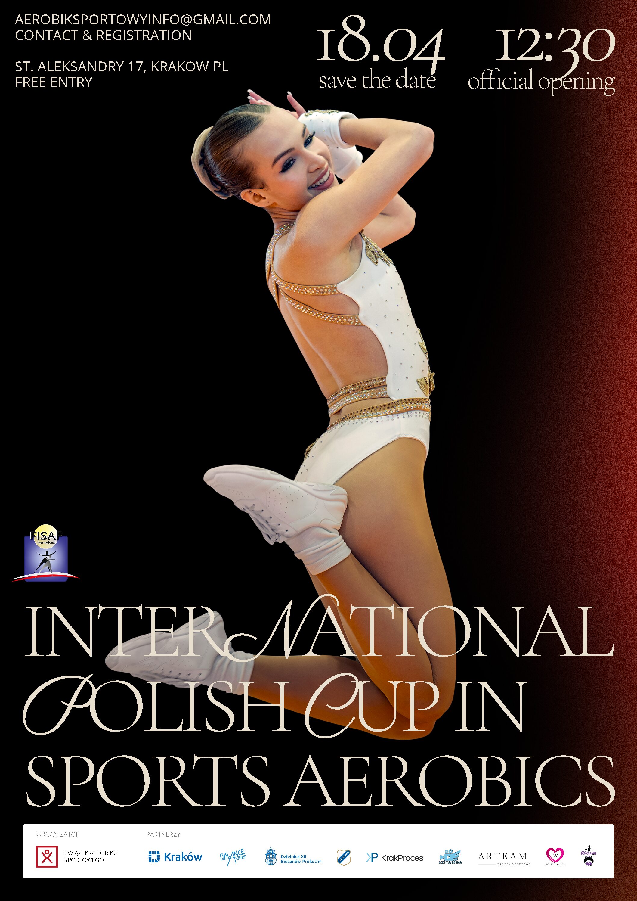 Międzynarodowy Puchar Polski w Aerobiku Sportowym – 18.04.2026 r.